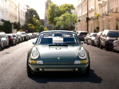 3D Exterior Scene Cars 04 3D model