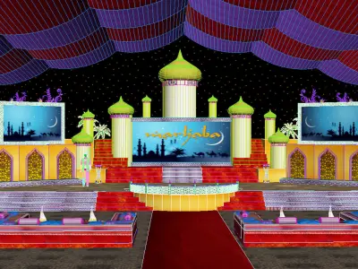 STAGE Arbian Theme 3D model
