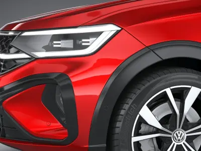Volkswagen Taigo R 2022 3D model