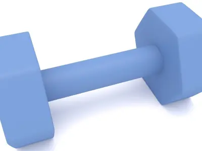 Dumbbells 5kg 3D model