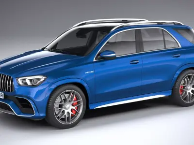 Mercedes-Benz GLE 63 AMG 2021 3D model