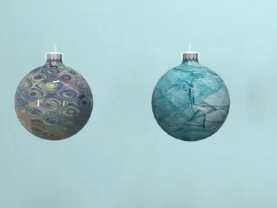 Christmas tree toys 3D model