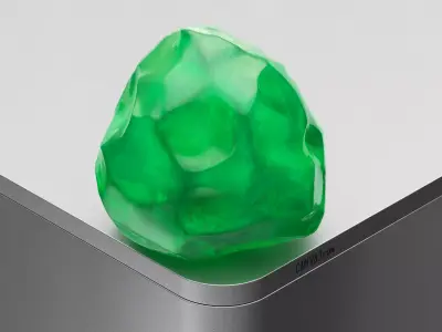 Raw Gem Low-poly 3D model