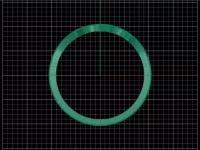 Minimal Abstract Ring 55 3D print model