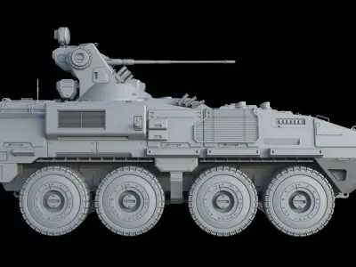 Infantry Carrier Vehicle  - ICV 3D model