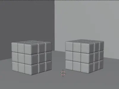 Rubik Cube Free low-poly 3D model