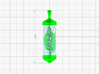  Shema Mezuzah Pendant 2 Sizes 3D print model