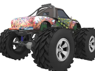 Monster Truck 3D model
