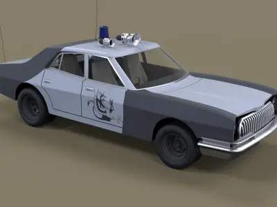 Vehicle from Mad Max II 3D model
