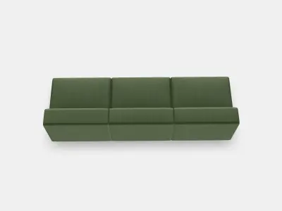 JATTEBO 45-seat modular sofa Low-poly 3D model