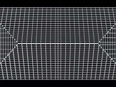 Roof structure 25O11 3D model