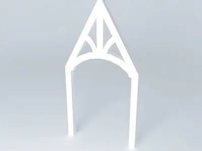 kingpost truss Free 3D model