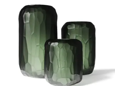 Guaxs Set Smoke Green 3D model