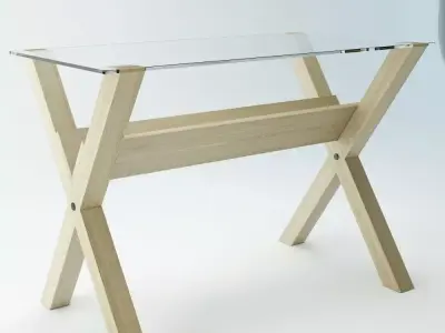 Glass Table 3D model buy