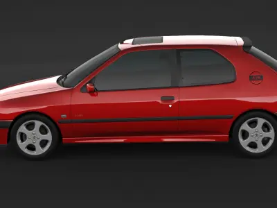 Peugeot 306 S16 3D model