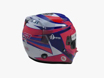 Perez helmet 2020 Low-poly 3D model