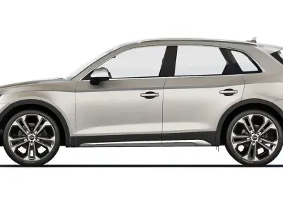Audi Q5 Advanced 2022 3D model