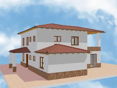 House 27 3D print model