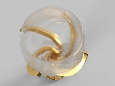 Drinking Glass 3D model