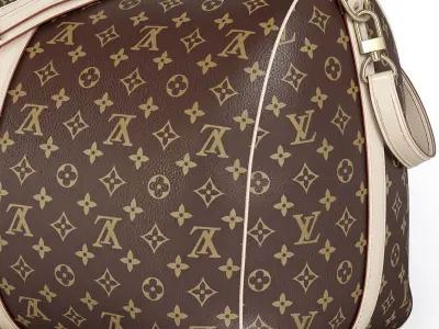 Travel bag Keepall 60 3D model