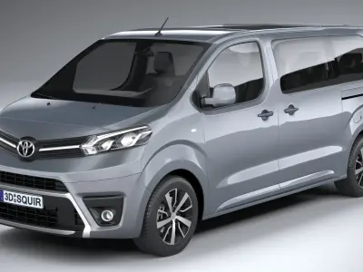 Toyota ProAce Verso 2016 3D model