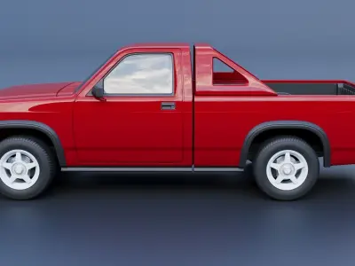Dodge Dakota Shelby 1989 3D print model