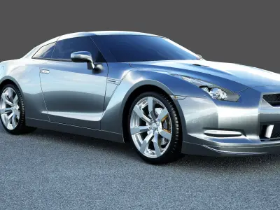 NISSAN GT-R NISMO GT3 Free 3D print model