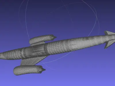 Skylon Spaceplane Printable Model 3D print model