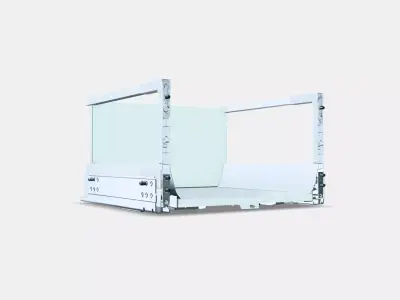 EXCEPTIONELL Drawer high with push to open 7 Low-poly 3D model
