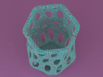 4k  PBR 3D Vase with Advanced Material and Texture 3D model