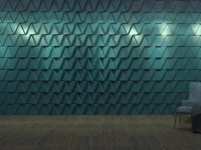 STM-D  wall parametric model 90 Low-poly 3D model