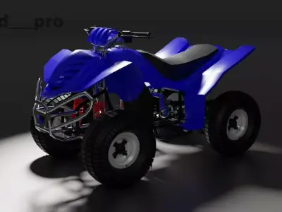 APC Edge 90 ATV 2018  3D model