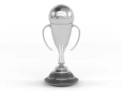 Cups Trophy 3D model 12