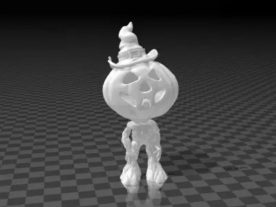 Baby Pumpkin Free 3D print model