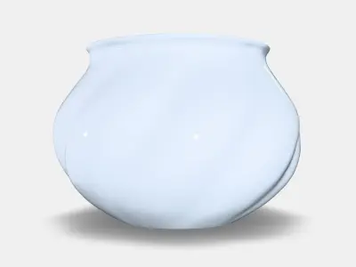 VILJESTARK Vase Low-poly 3D model