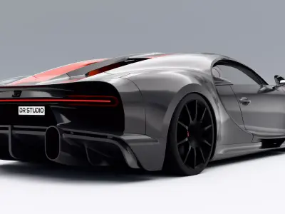 Bugatti Chiron Car model 3D model