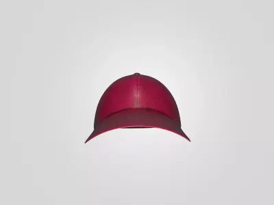 Casual Sport Cap 3D Model - Game Ready PBR Low-poly 3D model