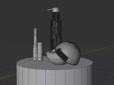 Lakme Product Model Low-poly 3D model
