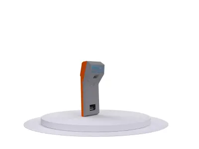 HANDHELD CASHIER Low-poly 3D model