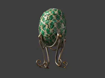 Russian Fabegre egg  3D model