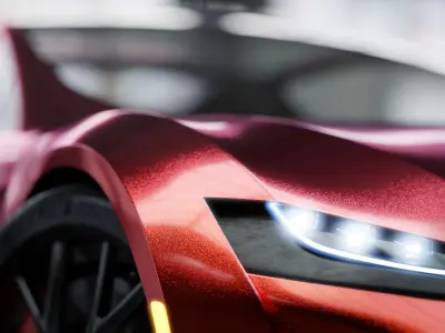 Tesla 2023 Roadstar 3D model