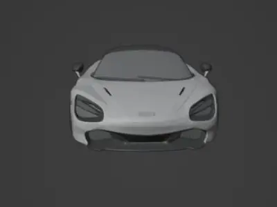Cars Mclaren 720s 3D model