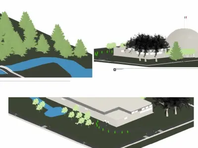 Projet Hotel 3D model