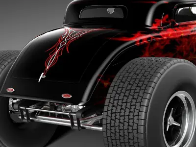 1934 HotRod Custom 3D model