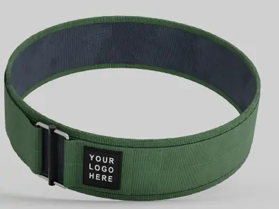 Lever belt lifting belt for gym 3D model