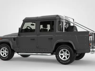 Land Rover Defender 3D model shop