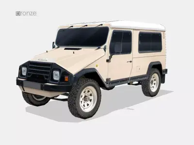 UMM Alter II 1990 Low-poly 3D model