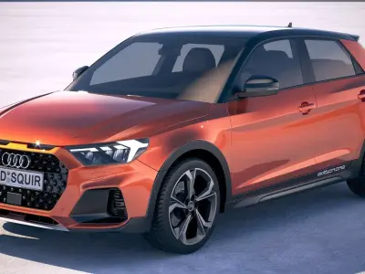 Audi A1 Citycarver 2020 3D model