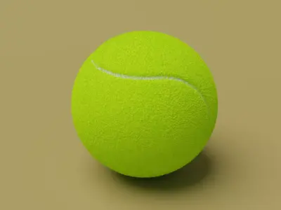 Tennis Ball 3D model