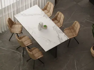 living room interior design scene 3d model 4 3D model 3D model